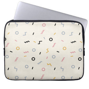 Re-Squiggle-Muster Laptopschutzhülle