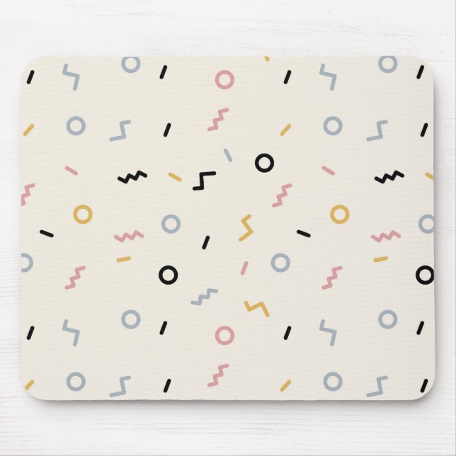 Re-Squiggle-Muster Mousepad (Vorne)