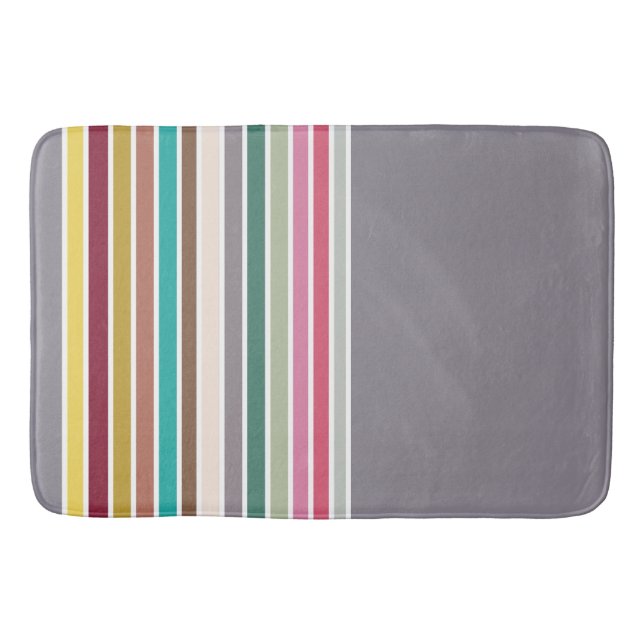 Re-Strip Muster Bath Mat Badematte (Vorderseite)