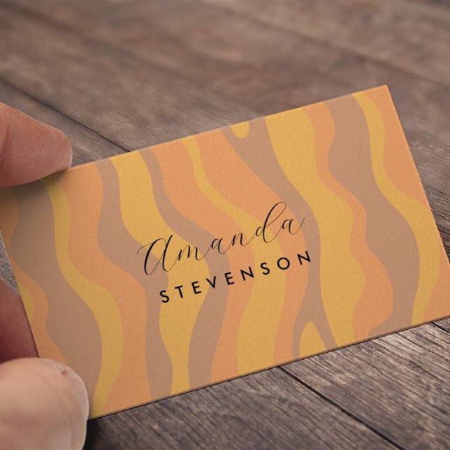 Re-Wavy-Muster Visitenkarte (Von Creator hochgeladen)