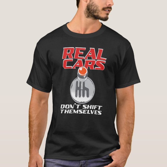 Rea Autos verstellen sich nicht selbst Motor Autot T-Shirt (Vorderseite)