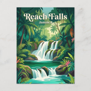 Reach Falls Jamaika Postkarte