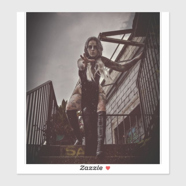 Reaching for your soul sticker (Blatt)