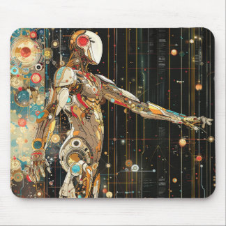 Reaching Through Time Mousepad