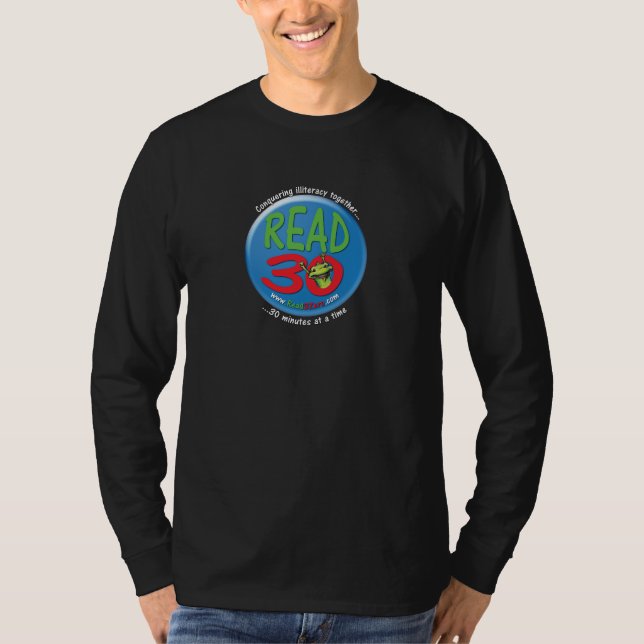 Read3Zero erwachsener T - Shirt Longsleeve (Vorderseite)