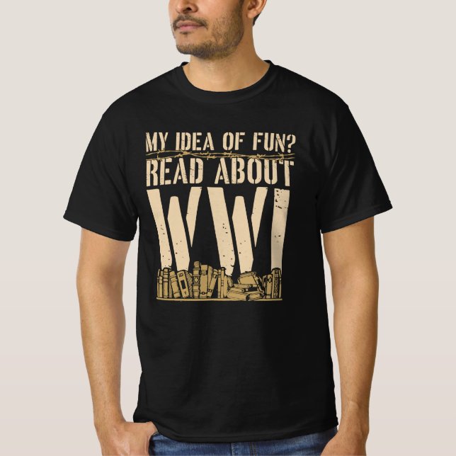 Read About WWI T-Shirt (Vorderseite)