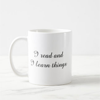 Read and Learn Kaffeetasse