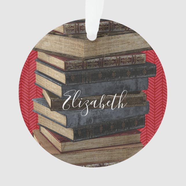 Read Book Club Monogram Ornament (Vorderseite)