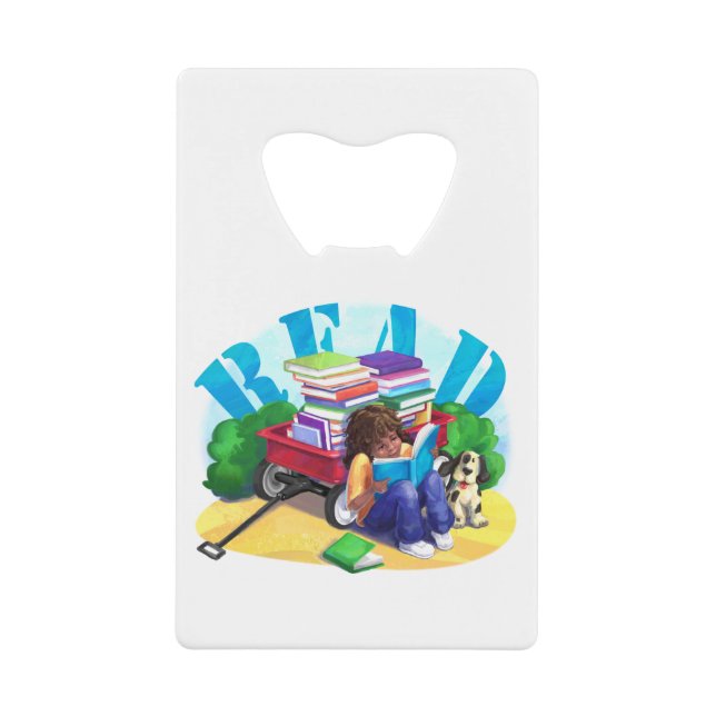 READ Book Wagner Art Kreditkartenflaschenöffner (Vorderseite)