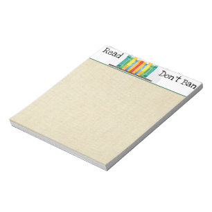 Read Don't Ban Notepad Notizblock