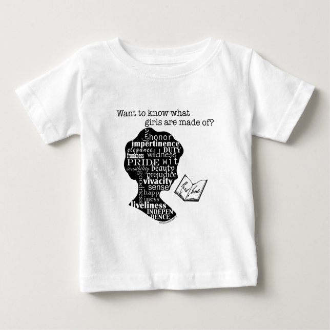 Read Jane Austen Baby T-shirt (Vorderseite)