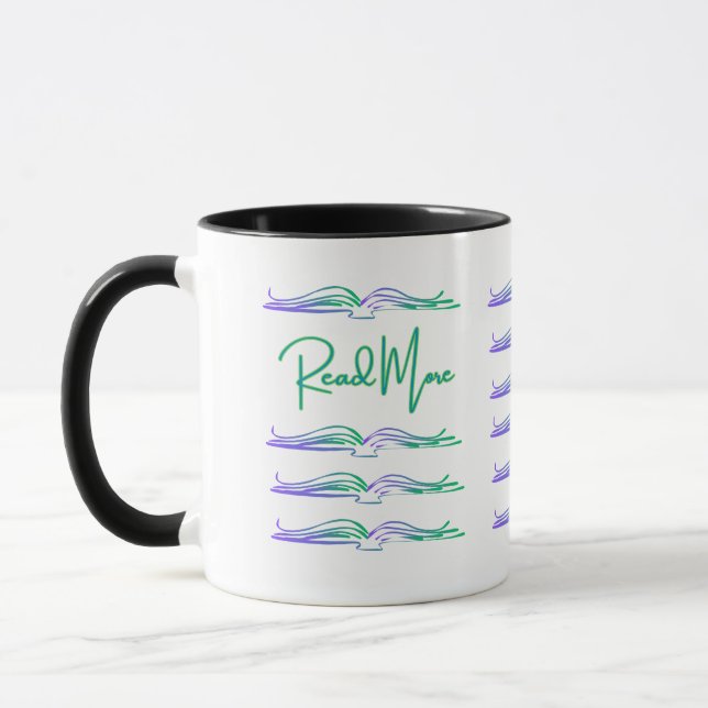Read More in Green and Blue Tasse (Links)