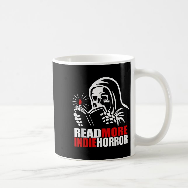 Read More Indie Horror Apparel  Kaffeetasse (Rechts)