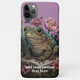 Reader Frosch auf Book Wildblume - kundenspezifisc Case-Mate iPhone Hülle