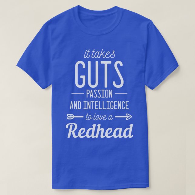 Readhead-Liebe - Redhead-Person-Geschenk T-Shirt (Design vorne)