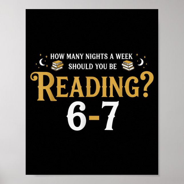 Reading 67 Meme Teacher School Librarian Englieach Poster (Vorne)