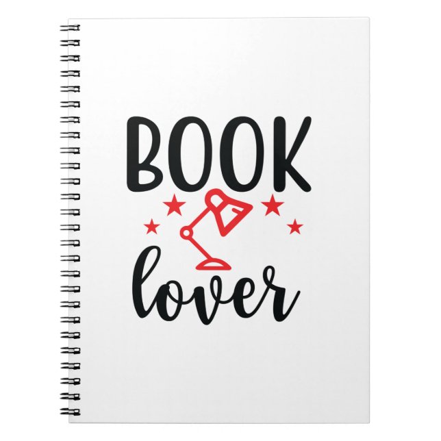 Reading Art Book Lover Notizblock (Vorderseite)