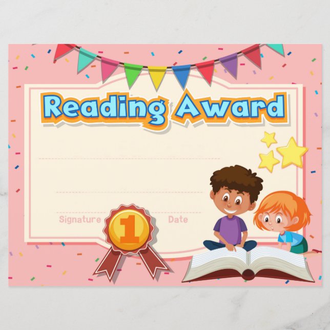 Reading Award (Vorderseite)
