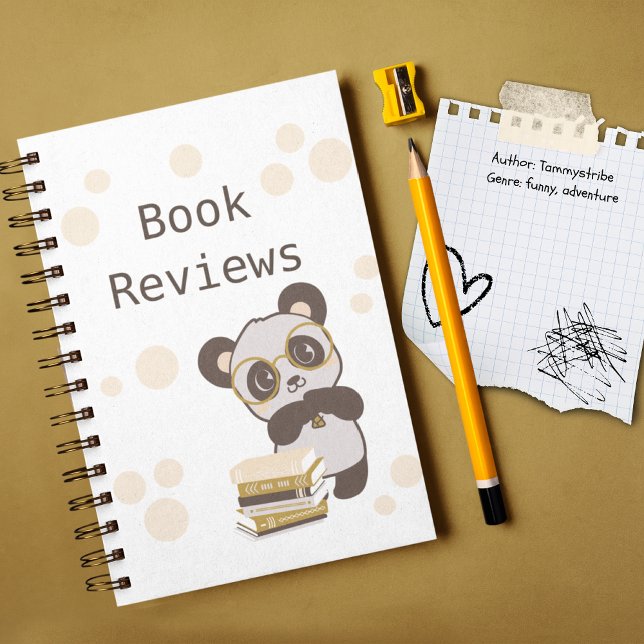Reading Book Review Notebook Notizbuch (Reading Collection Notebook Journal Panda)
