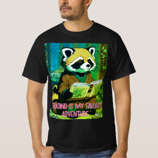 "Reading Eichhörnchen T-Shirt for Book Lovers"