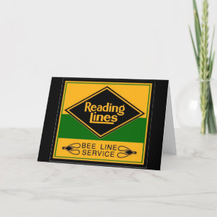 Reading Eisenbahn, Bienenlinien-Dienst Karte