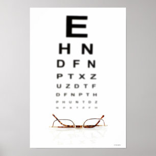 Reading Glasses Poster