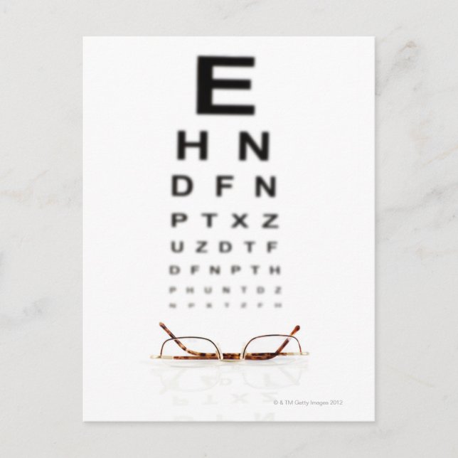 Reading Glasses Postkarte (Vorderseite)