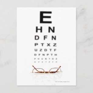 Reading Glasses Postkarte