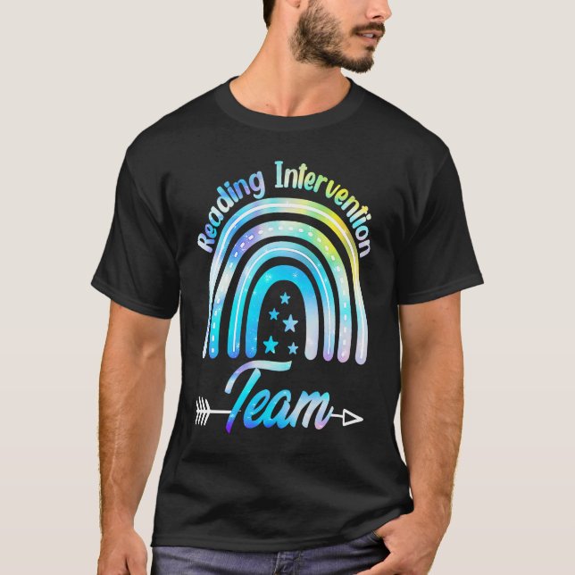 Reading Intervention Team Science Of Reading Teach T-Shirt (Vorderseite)