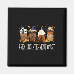Reading Interventionist Horror Fall Kaffeehaus Magnet