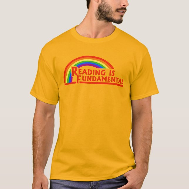 Reading is fundamental T-Shirt (Vorderseite)