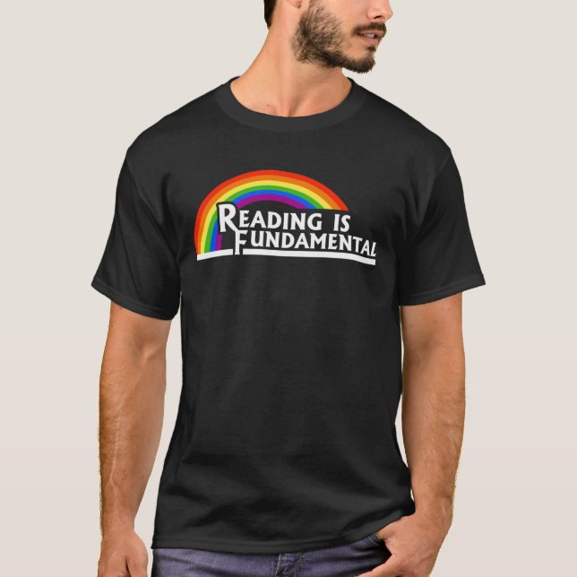 Reading is fundamental T-Shirt (Vorderseite)
