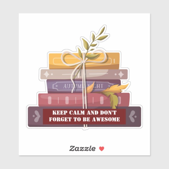 Reading is my favorite sport  aufkleber (Blatt)