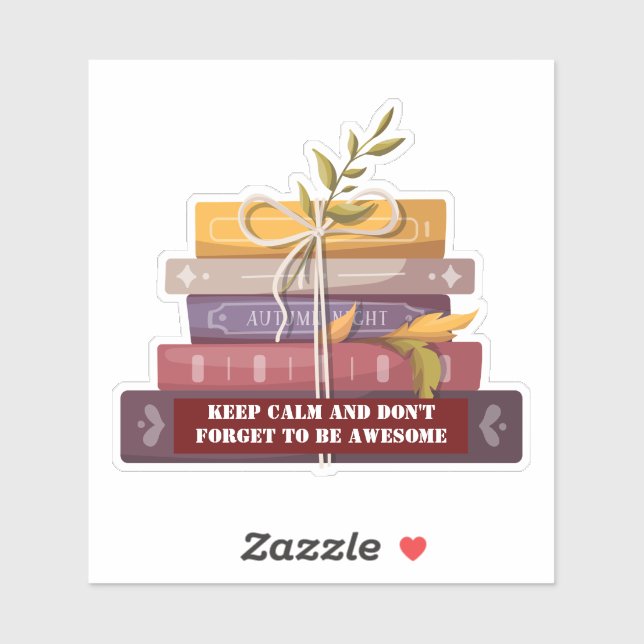 Reading is my favorite sport  aufkleber (Blatt)