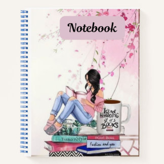 Reading is My Happy Place - Notebook Notizbuch