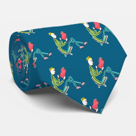 Reading Stickman Krawatte