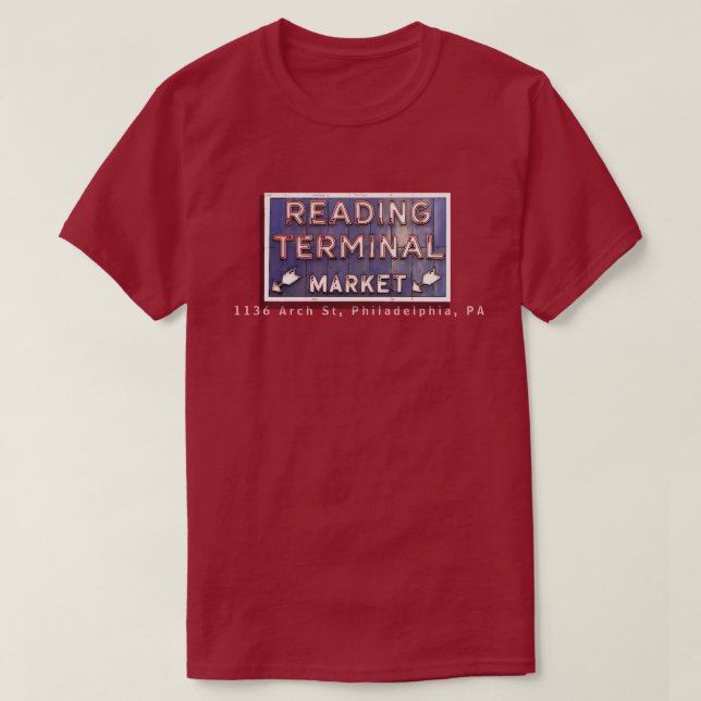 Reading Terminal Market T-Shirt (Design vorne)