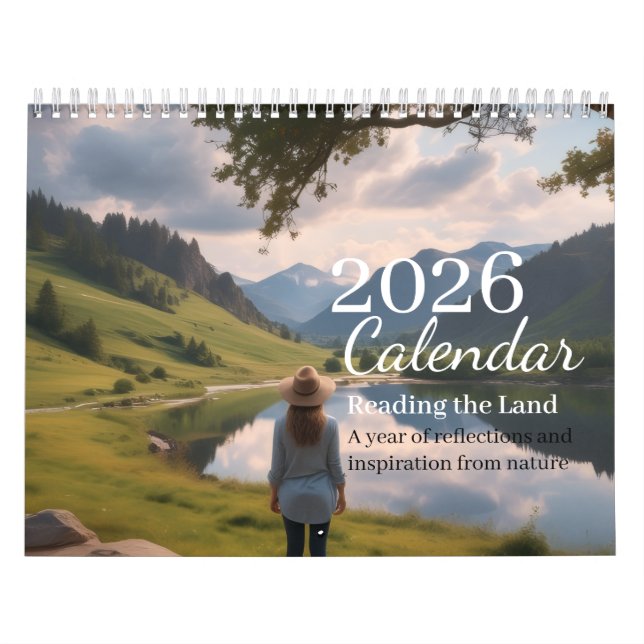 Reading the Land Calendar Kalender (Titelbild)