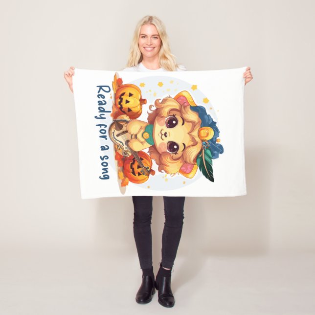 Ready for a song fleecedecke (Beispiel)