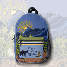 Ready for Adventure Print Cut Sew Backpack Bedruckter Rucksack