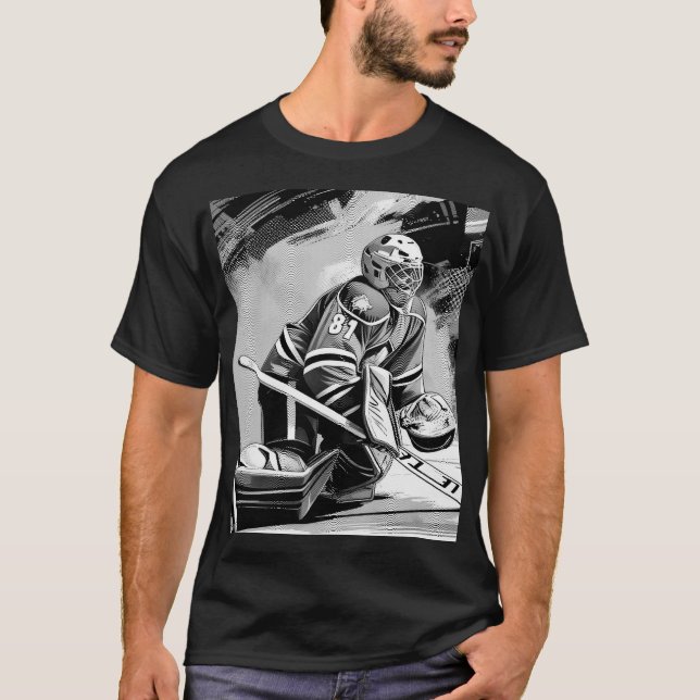 Ready For Anything - Ice Hockey Goalie T-Shirt (Vorderseite)