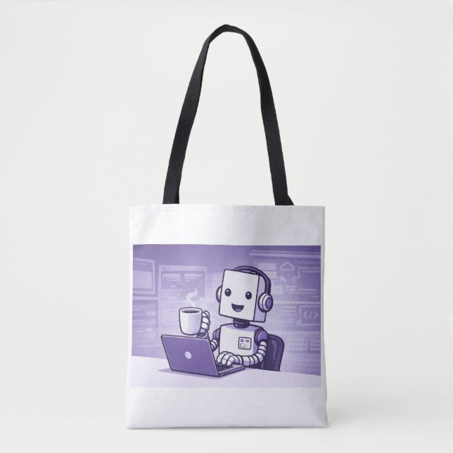 Ready for the Robots Tote (Vorderseite)