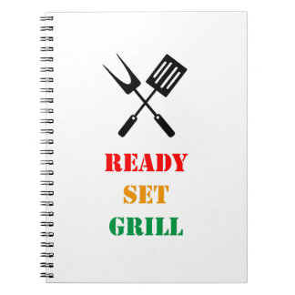 Ready, set, grill  notizblock