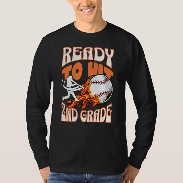 Ready to hit 2nd grade T-Shirt (Vorderseite)