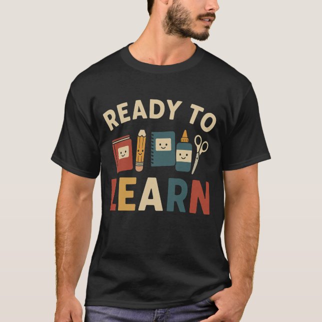 Ready to learn | Back to school T-Shirt (Vorderseite)