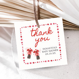 Ready to Pop Baby Shower  Geschenkanhänger