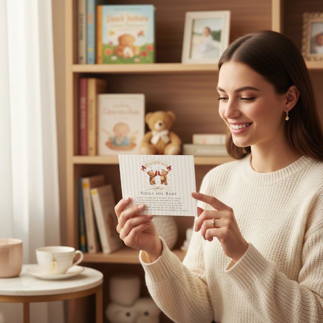 Ready to Pop Teddy Bears Baby Shower Napkins Begleitkarte (Von Creator hochgeladen)