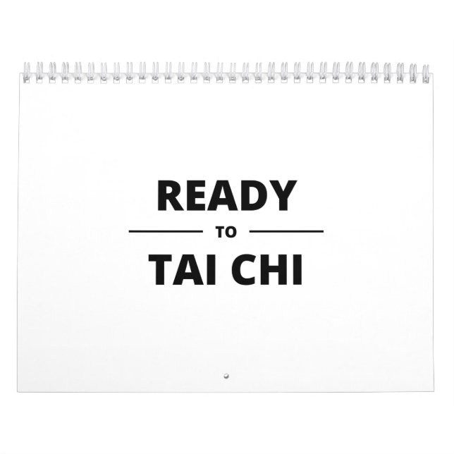 READY TO TAI CHI KALENDER (Titelbild)