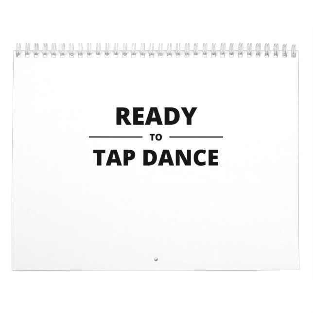 READY TO TAP DANCE KALENDER (Titelbild)