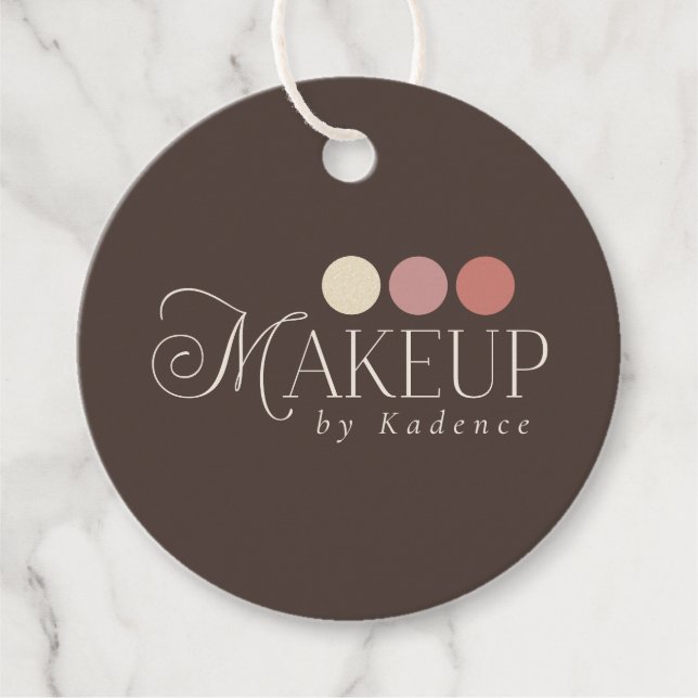 Readymade Logo Makeup Artist Geschenkanhänger (Vorderseite)